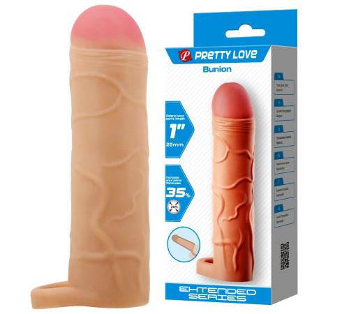 Насадка Bunion от Pretty Love (16,5 см х 3,8 см)