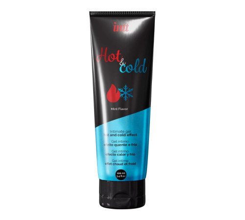 Intt Intimate Gel Hot&Cold - лубрикант с охлаждающим и согревающим эффектом, 100 мл