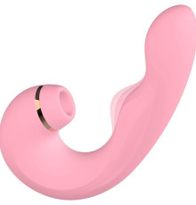 Универсальный двойной стимулятор Clap Stick, розовый