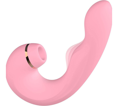 Универсальный двойной стимулятор Clap Stick, розовый
