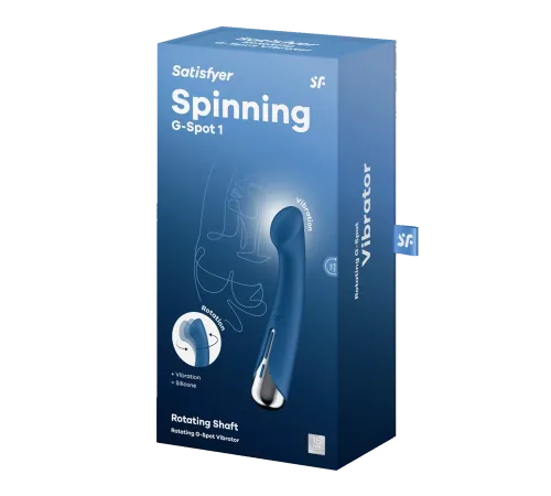 Вибратор Spinning G-Spot 1 с функцией вращения от Satisfyer