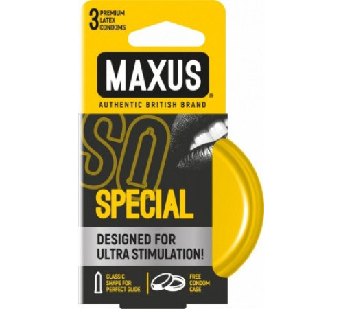Презервативы Maxus Special, 3 шт