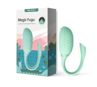 Виброяйцо Magic Motion Fugu, зелёное
