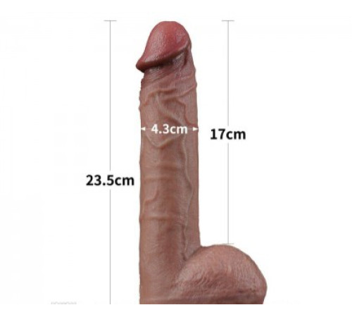 Фаллоимитатор Nature Cock от Love Toy, (23,5 см х 4,3 см)