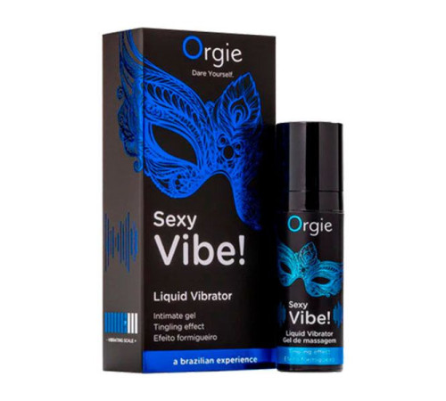 Жидкий вибратор ORGIE SEXY VIBE! - LIQUID VIBRATOR 15мл