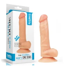 Фаллоимитатор Ultra Soft от Love Toy, (20 см х 4 см)