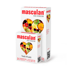 Презервативы Masculan 1 Ultra, ароматизированные, 3шт