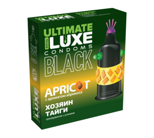 Презервативы Luxe Black Ultimate Хозяин Тайги, 1 шт