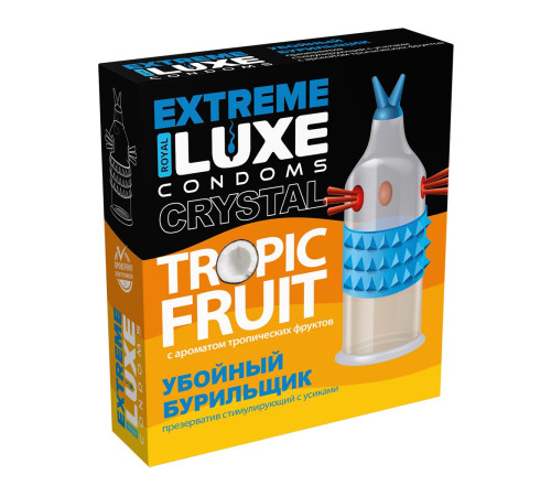 Презервативы Luxe Extreme Убойный Бурильщик, 1 шт