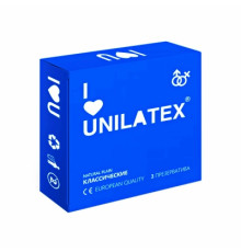 Презервативы Unilatex Natural Plain, классические, 3 шт