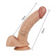 Фаллоимитатор Real Extreme от Love Toy, с вибрацией (18 см х 4 см)