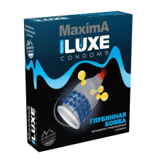 Презервативы Luxe Maxima Глубинная Бомба, 1 шт