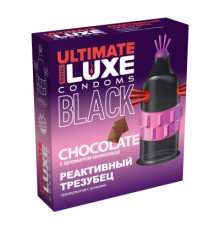 Презервативы Luxe Black Ultimate Реактивный Трезубец, 1 шт