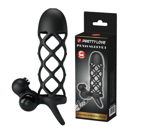 Насадка на пенис Penis Sleeve 1 от Pretty love 13,5 см х 3,5 см