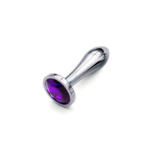Анальная пробка Amethyst Gem (S (8 х 2,2 см )