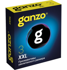 Презервативы Ganzo XXL, увеличенные, 3 шт
