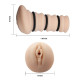 Мастурбатор с утягивающими кольцами Rossi Flesh 3D от Crazy Bull