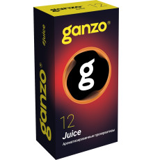 Презервативы Ganzo Juice, ароматизированные, 12 шт