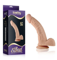 Фаллоимитатор Real Extreme от Love Toy, с вибрацией (18 см х 4 см)