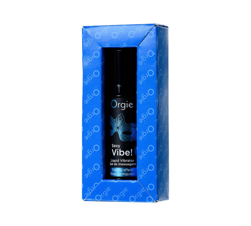 Жидкий вибратор ORGIE SEXY VIBE! - LIQUID VIBRATOR 15мл