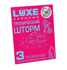 Презервативы Luxe Тропический Шторм, 3 шт