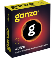 Презервативы Ganzo Juice, ароматизированные, 3 шт