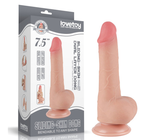 Фаллоимитатор от Love Toy (19 см х 3,5 см)