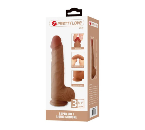 Фаллоимитатор Lisle от Pretty Love (17 см х 4,2 см)