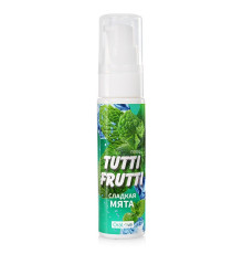 Вкусовой лубрикант Tutti-Frutti Сладкая Мята, 30 мл