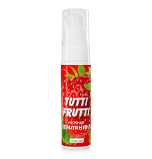 Вкусовой лубрикант Tutti-Frutti Земляника, 30 мл