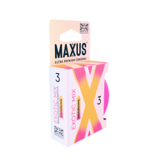 Презервативы Maxus Exotic Mix, 3 шт