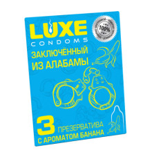 Презервативы Luxe Заключенный из Алабамы, 3 шт