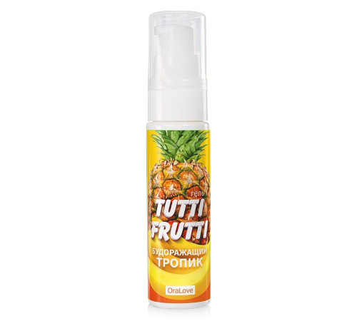 Вкусовой лубрикант Tutti-Frutti Тропик, 30 мл
