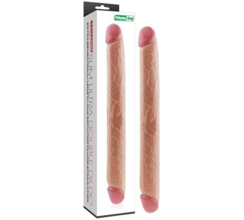 Двусторонний фаллоимитатор от Love Toy (42,5 см х 4,5 см)